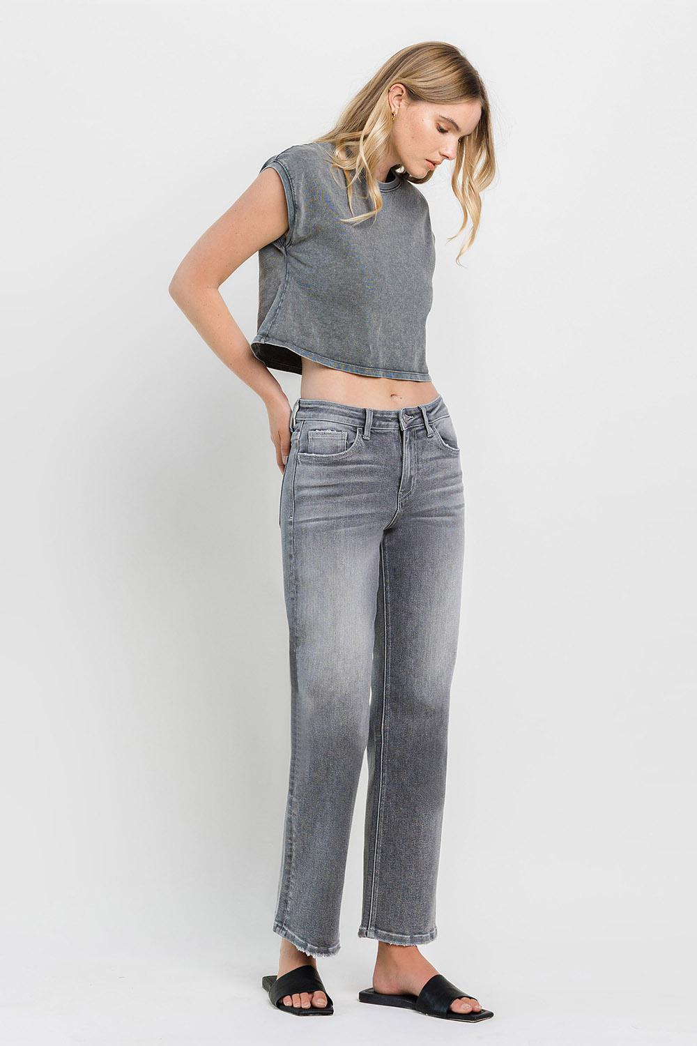 HIGH RISE DAD JEANS| RIVER EDEN