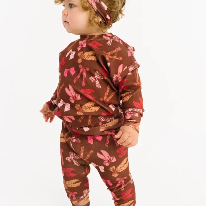 Darling Bows Crewneck Set
