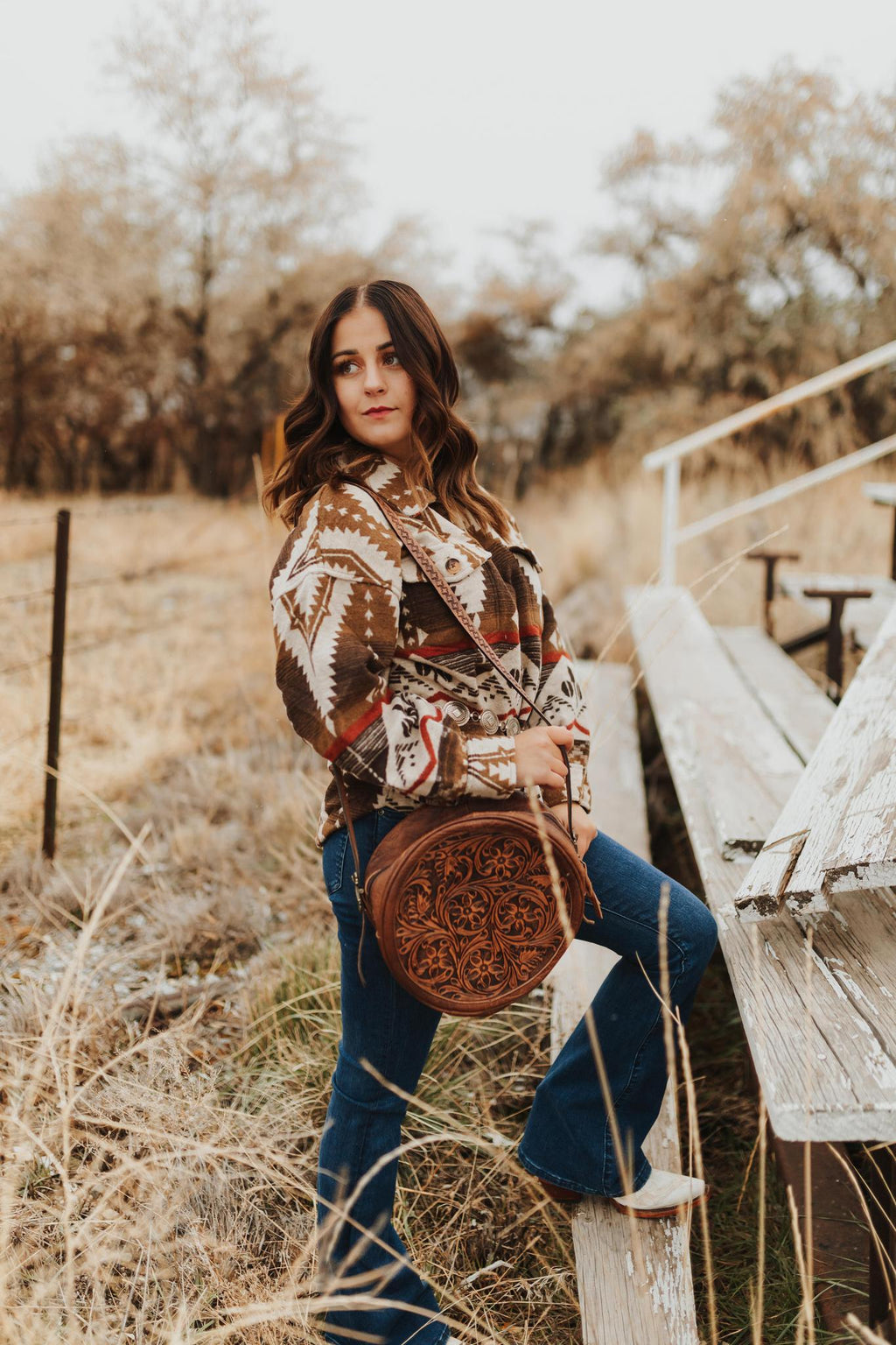 AZTEC MOCHA SHACKET