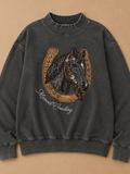 Lucky Horse Pullover