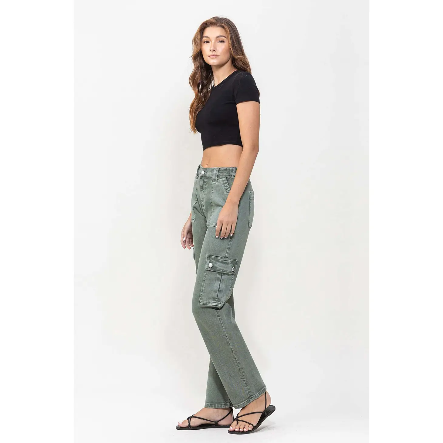 MID RISE STRAIGHT CARGO PANT