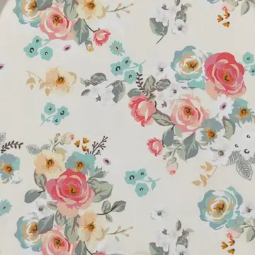 Vintage Floral Baby Gown