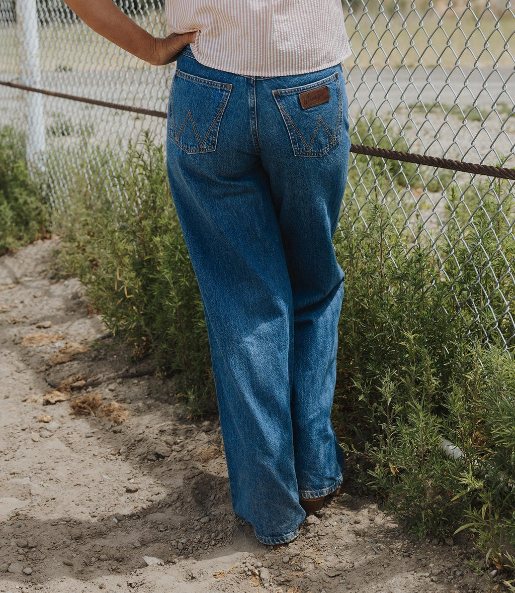 Wrangler Retro® Bailey Wide Leg Jean - High Rise - Yvette