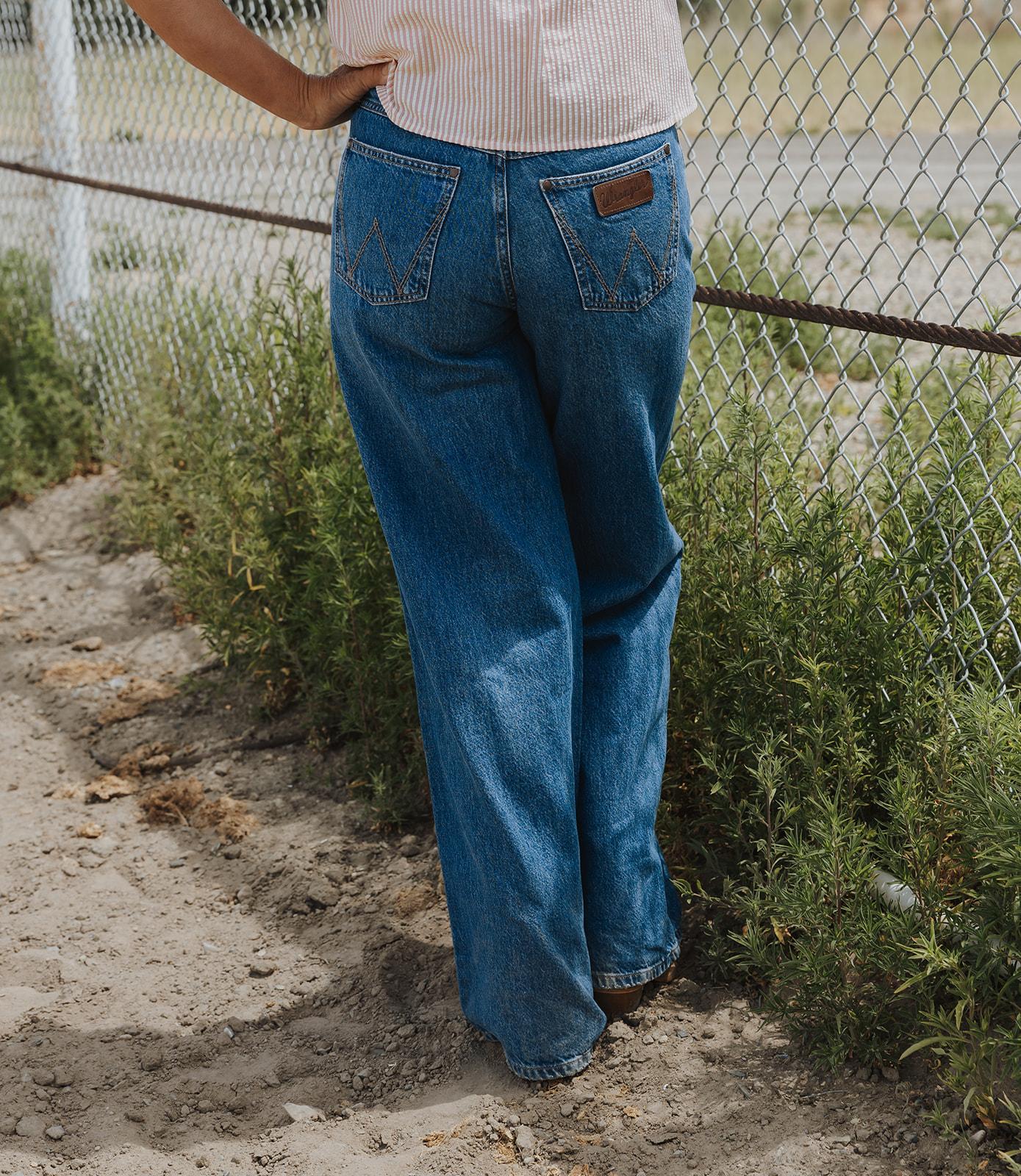 Wrangler Retro® Bailey Wide Leg Jean - High Rise - Yvette