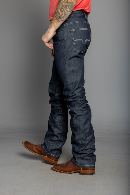 MENS KIMES JEANS - RAW JAMES BLUE