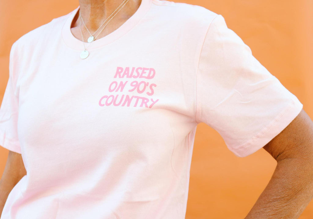 RAISED ON 90'S COUNTRY T SHIRT