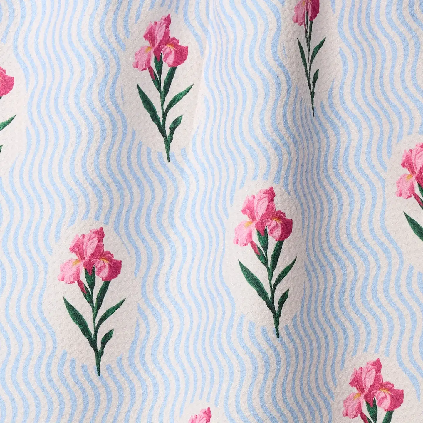 Spatial Bloom Tea Towel