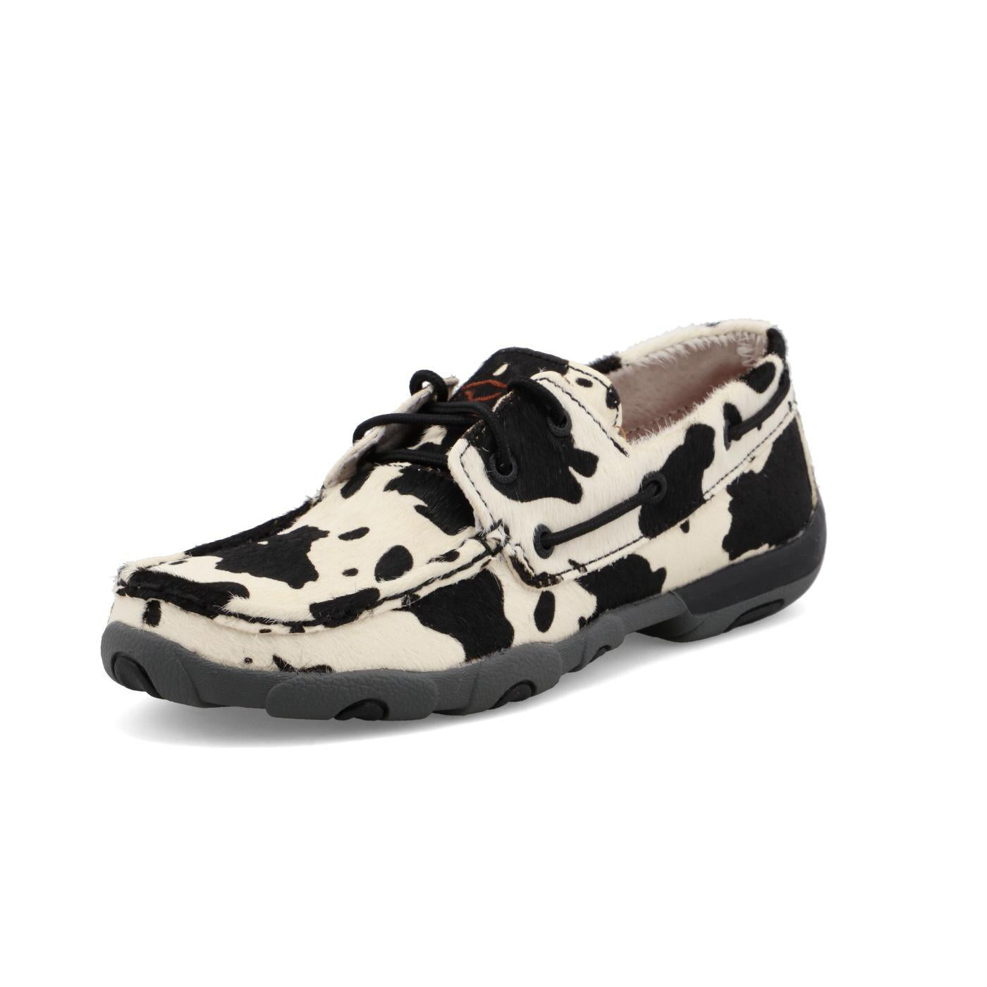 Boat Shoe Driving Moc - Hair On Hide WDM0131
