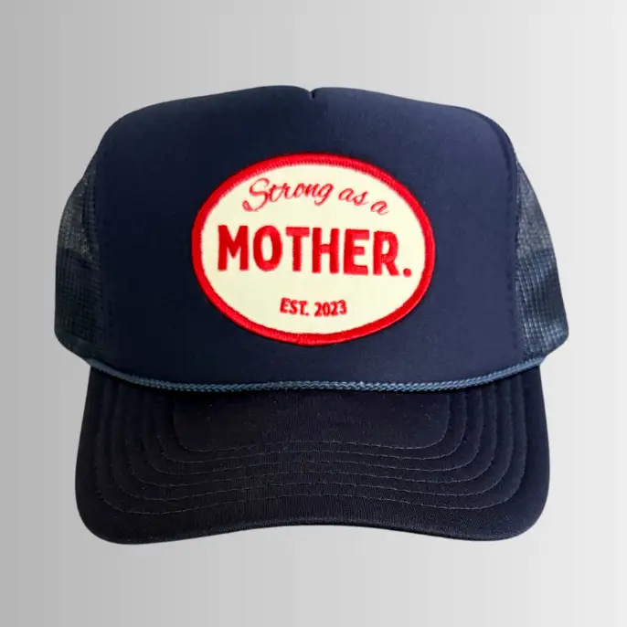Vintage Strong As A Mother® Patch Hat