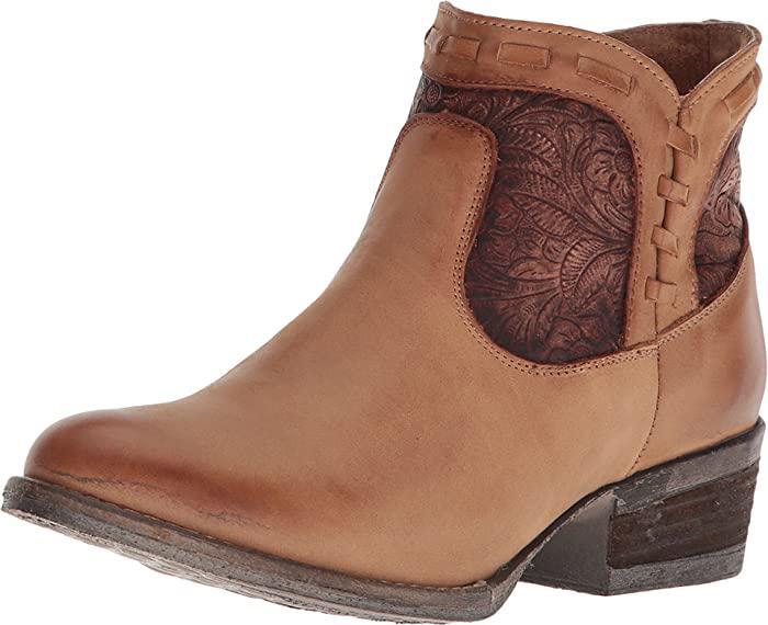 LD BROWN ENGRAVED SHORTIE Q5022