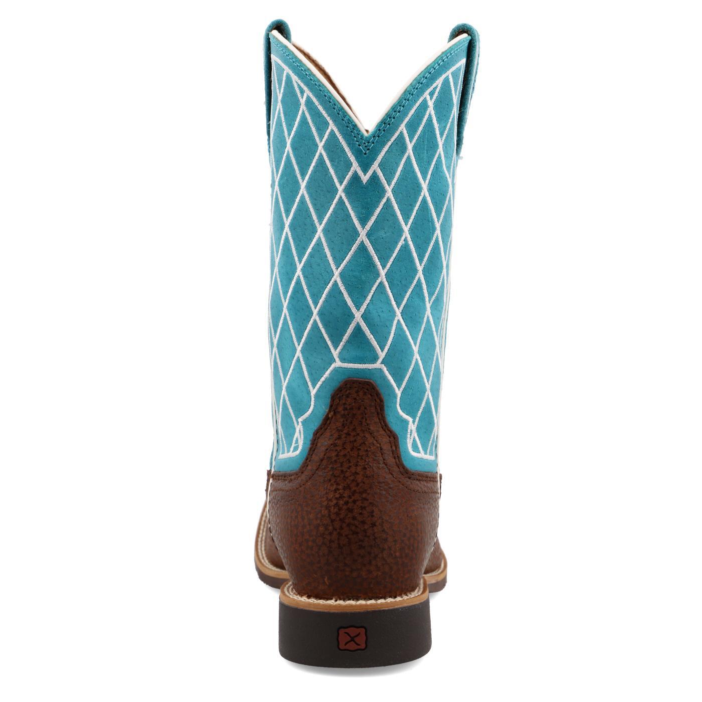 Top Hand - Distressed Saddle & Teal YTH0015