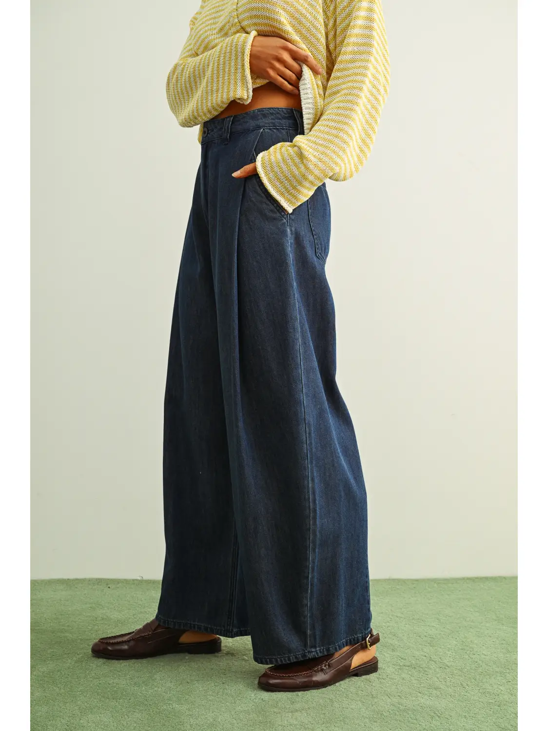 Indigo Denim Trousers
