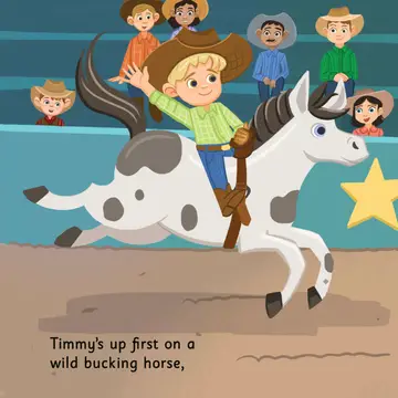 Buckaroo Beau Goes To the Rodeo Book