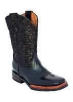 COWHIDE BLACK