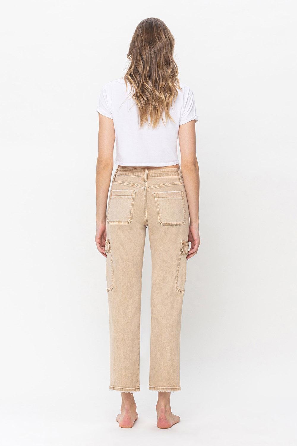 HIGH RISE RELAXED STRAIGHT CARGO - DIXIE INSTRUCTIVE