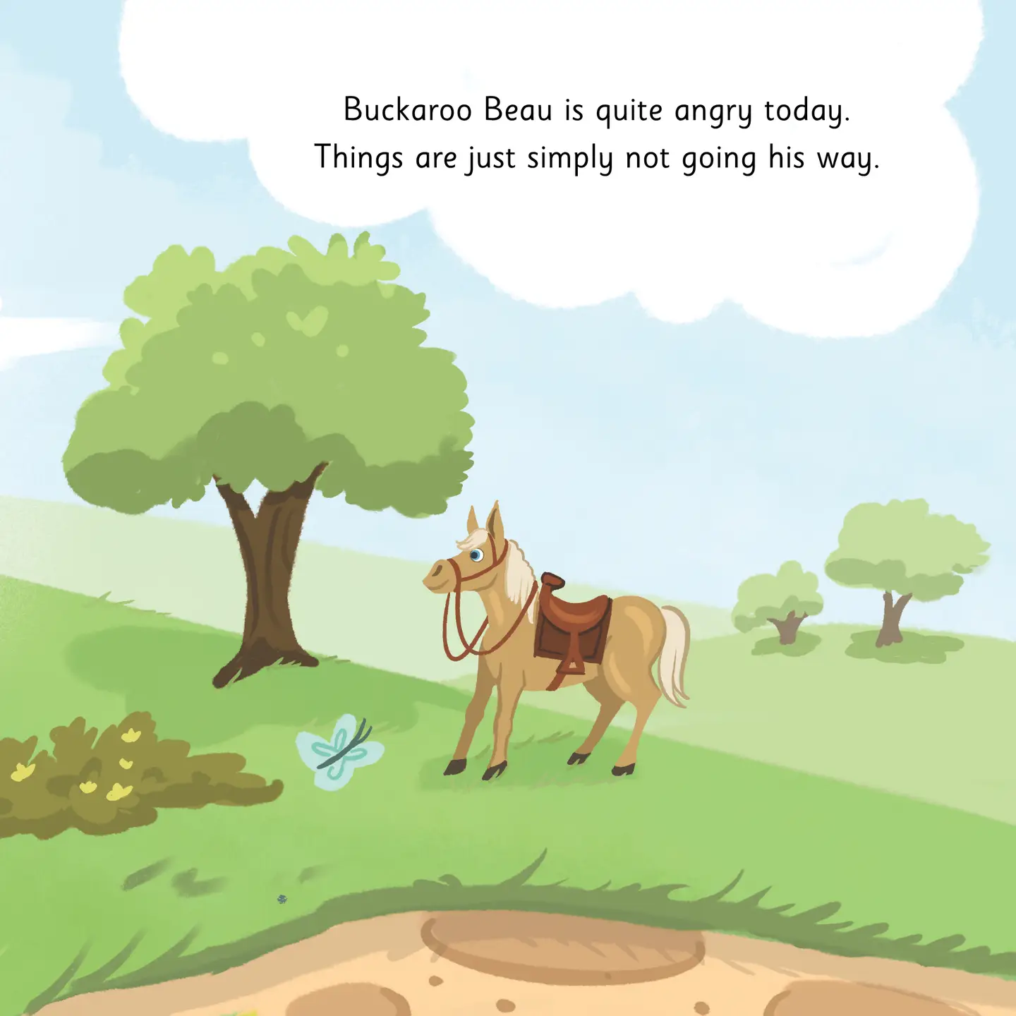 Buckaroo Beau Loses His Hat