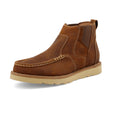 MENS CHELSEA WEDGE SOLE BOOT - OILED SADDLE MCA0013