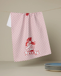 Star Cowgirl Tea Towel - RED