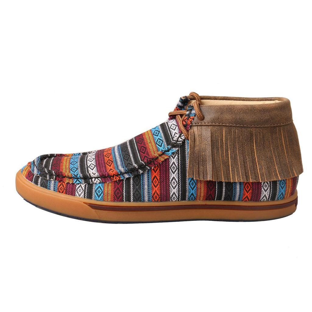 WOMENS CASUAL FRINGE SHOE - SERAPE WCA0021