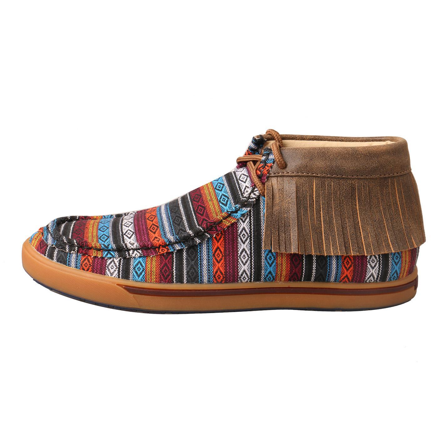 WOMENS CASUAL FRINGE SHOE - SERAPE WCA0021