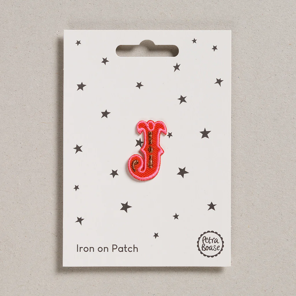 Letter J Patch Circus Font