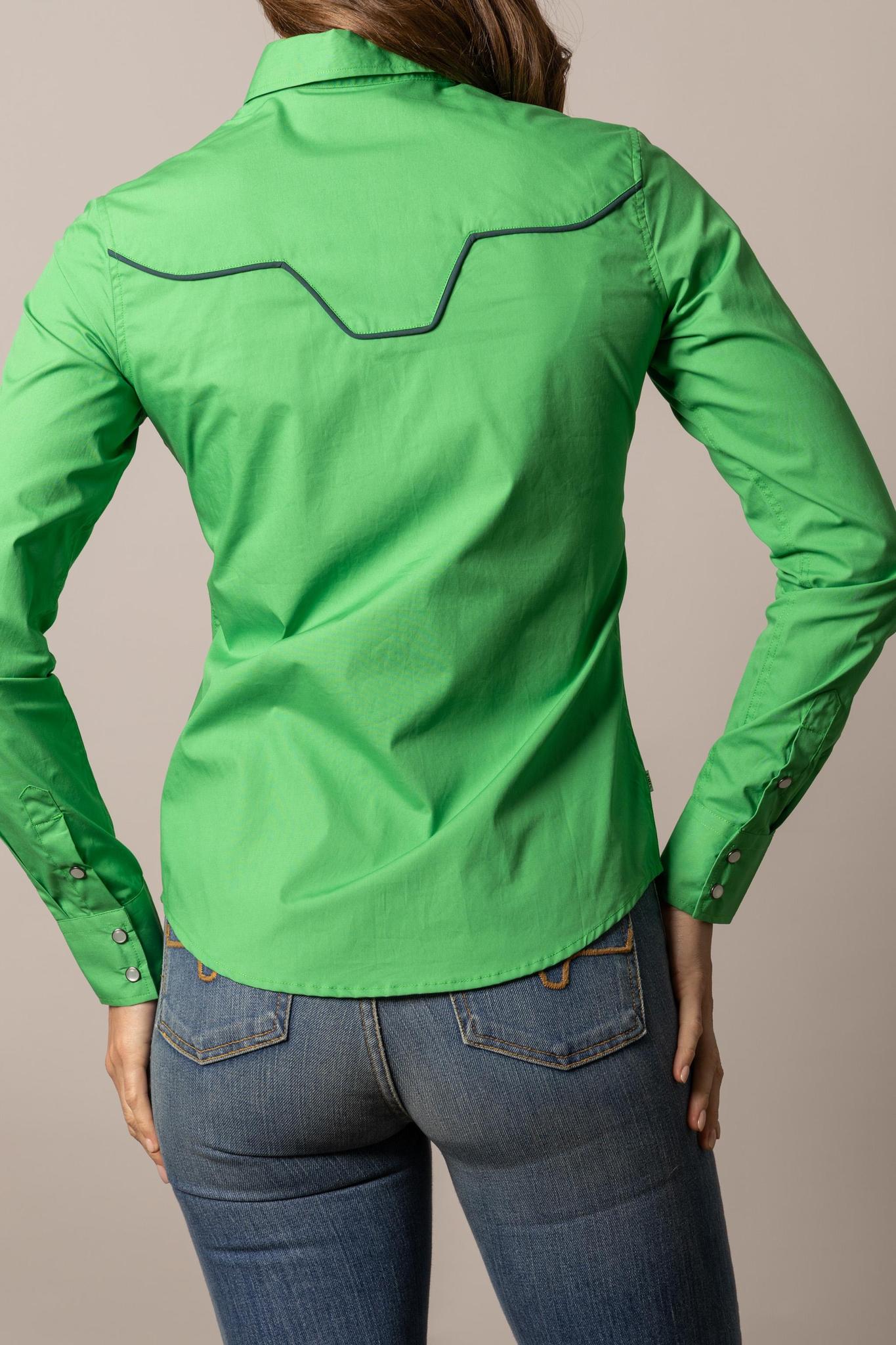 LOGO HORN LONG SLEEVE - KELLY GREEN