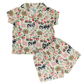 Blooming Homestead Bamboo Short Button Up Set