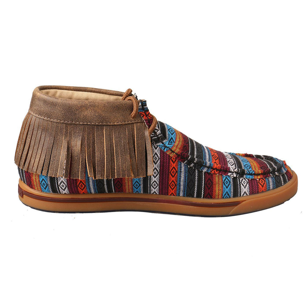 WOMENS CASUAL FRINGE SHOE - SERAPE WCA0021