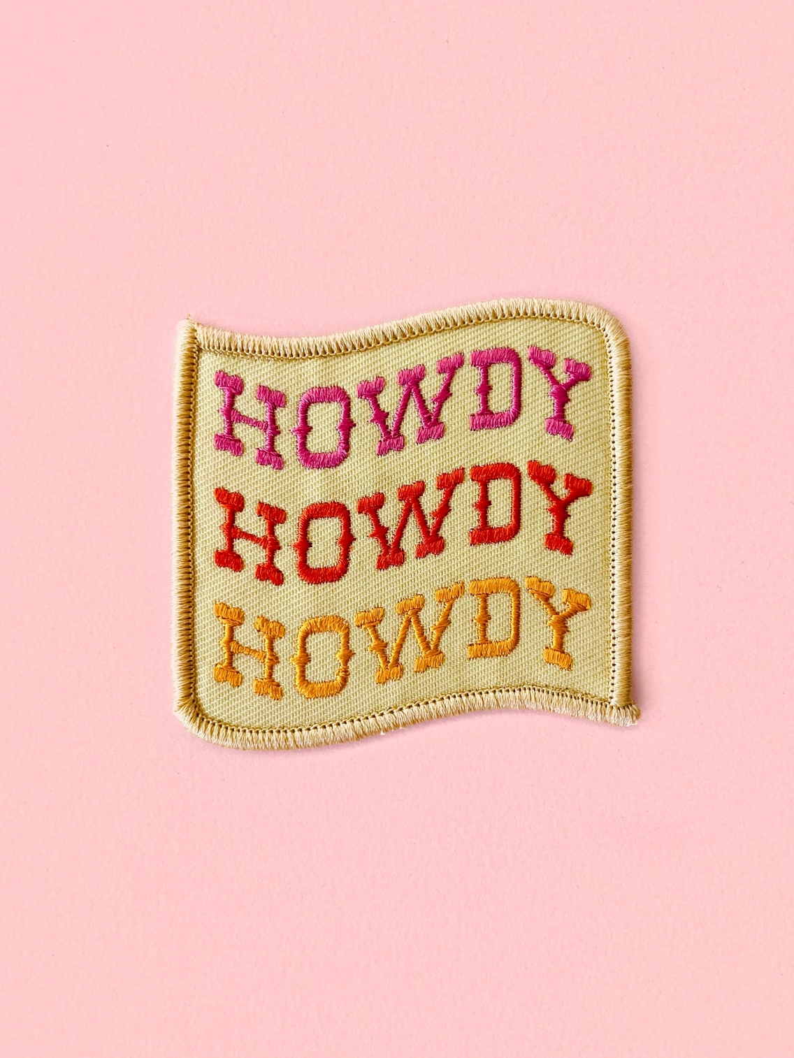 Howdy Howdy Howdy Patch