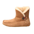 WOMENS SLIPPER BOOT - TAN WSR0003