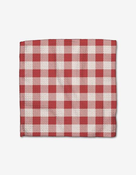 Christmas Santa Geometry Dishcloth 3 Pack