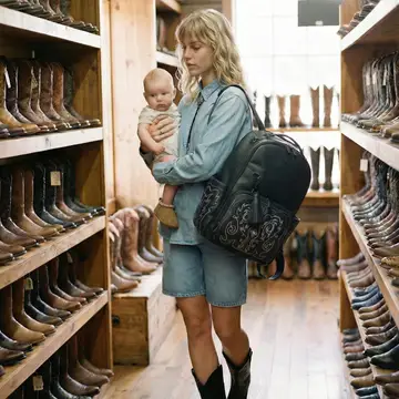 Nash Outlaw Boss Plus™ Western Backpack Diaper Bag
