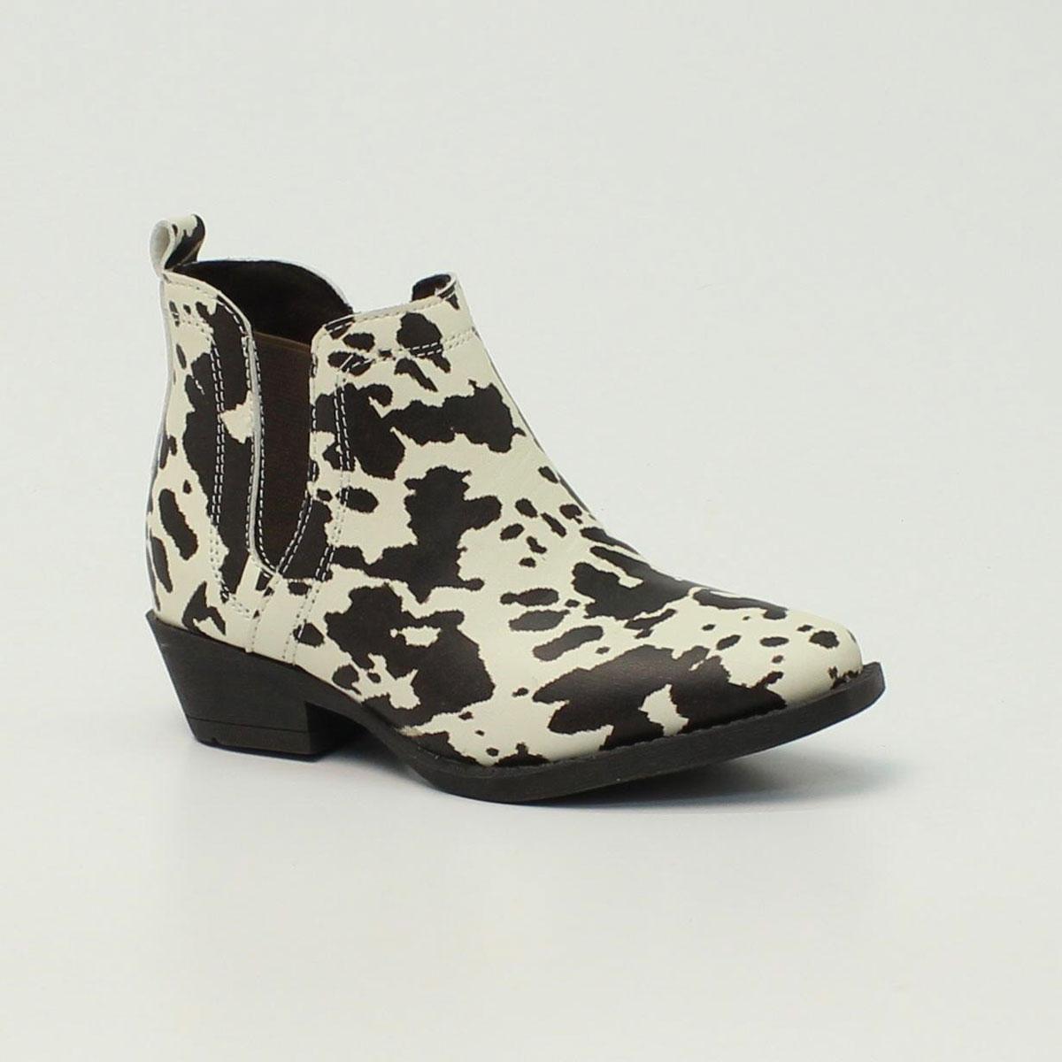 ARIAT FIONA STYLE GIRLS DIXON BOOT BLACK WHITE