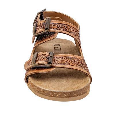 DIXON TRAILS HAND-TOOLED SANDALS S-10235