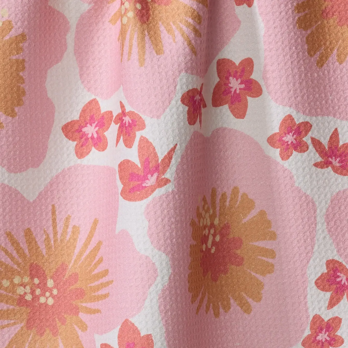 Hibiscus Sunset Tea Towel
