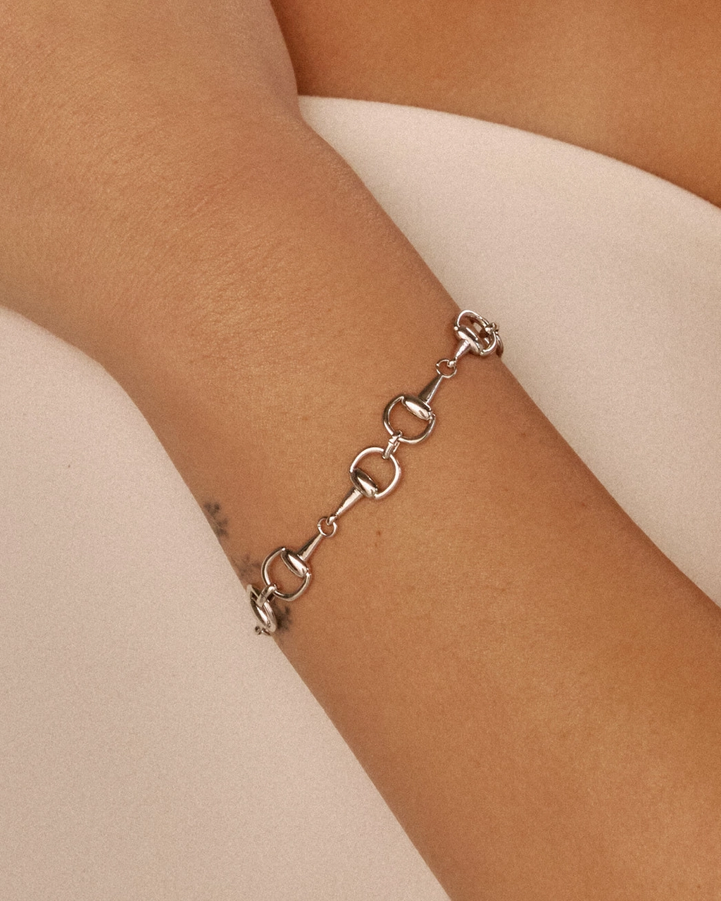 The Horsebit Bracelet - Silver