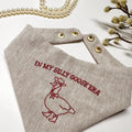 In My Silly Goose Era Embroidered Reversible Dog Bandana