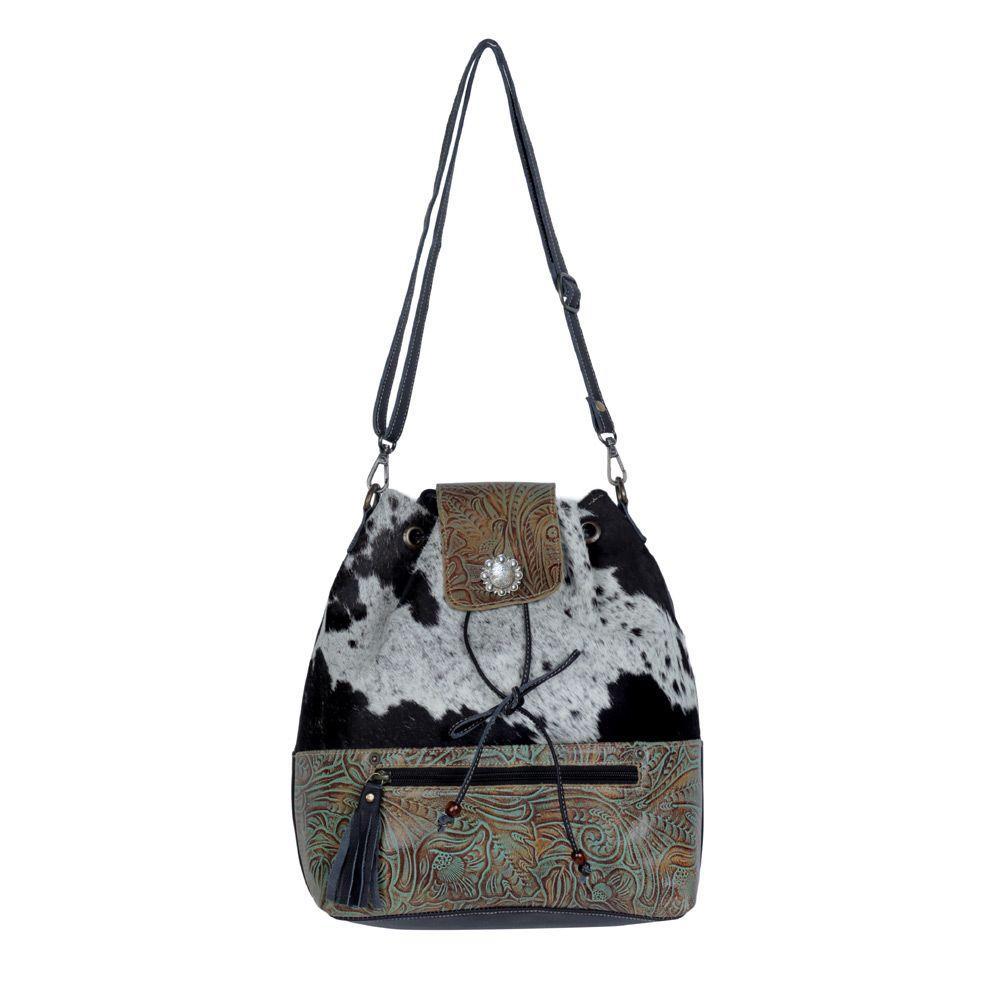 Myra Alpha Leather & Hair On Bag - S-3377