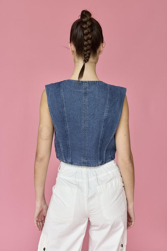 Zia Denim Vest