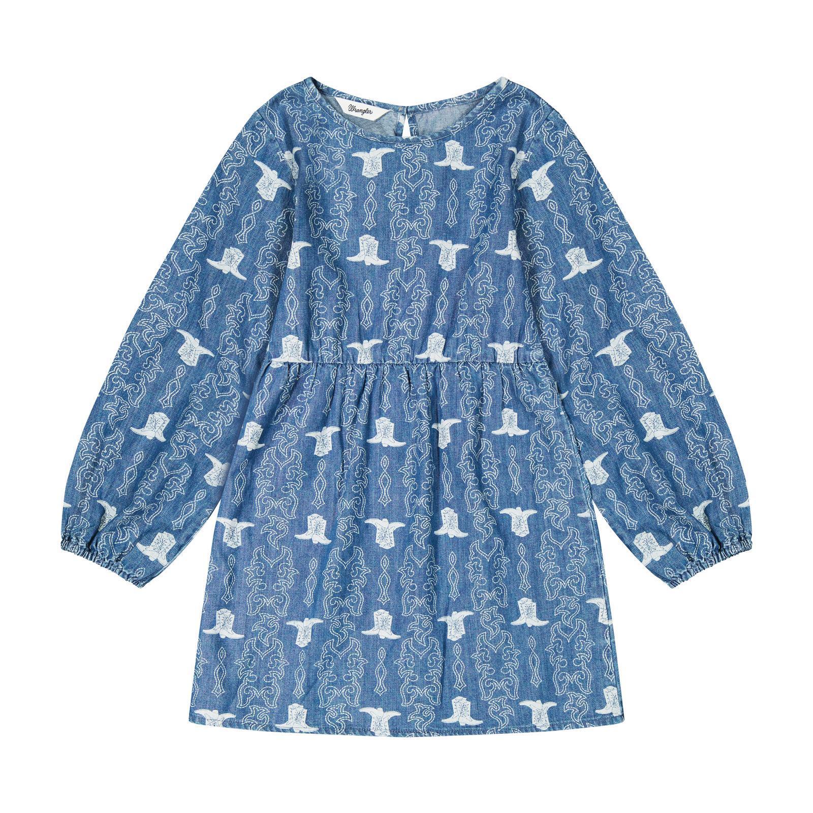 Wrangler® Girls Denim Dress - Denim