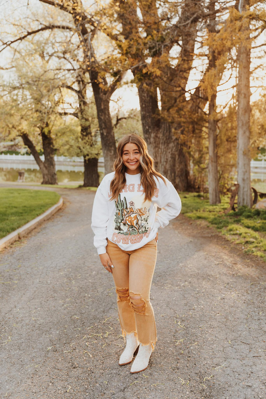 VINTAGE HIGH RISE CROP FLARE - ARMY KHAKI