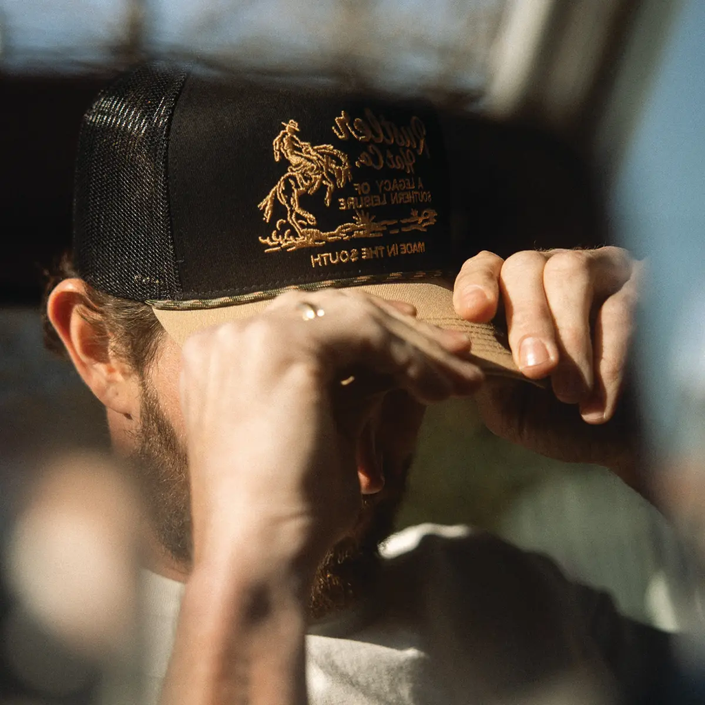 Black Rustler Rodeo Hat