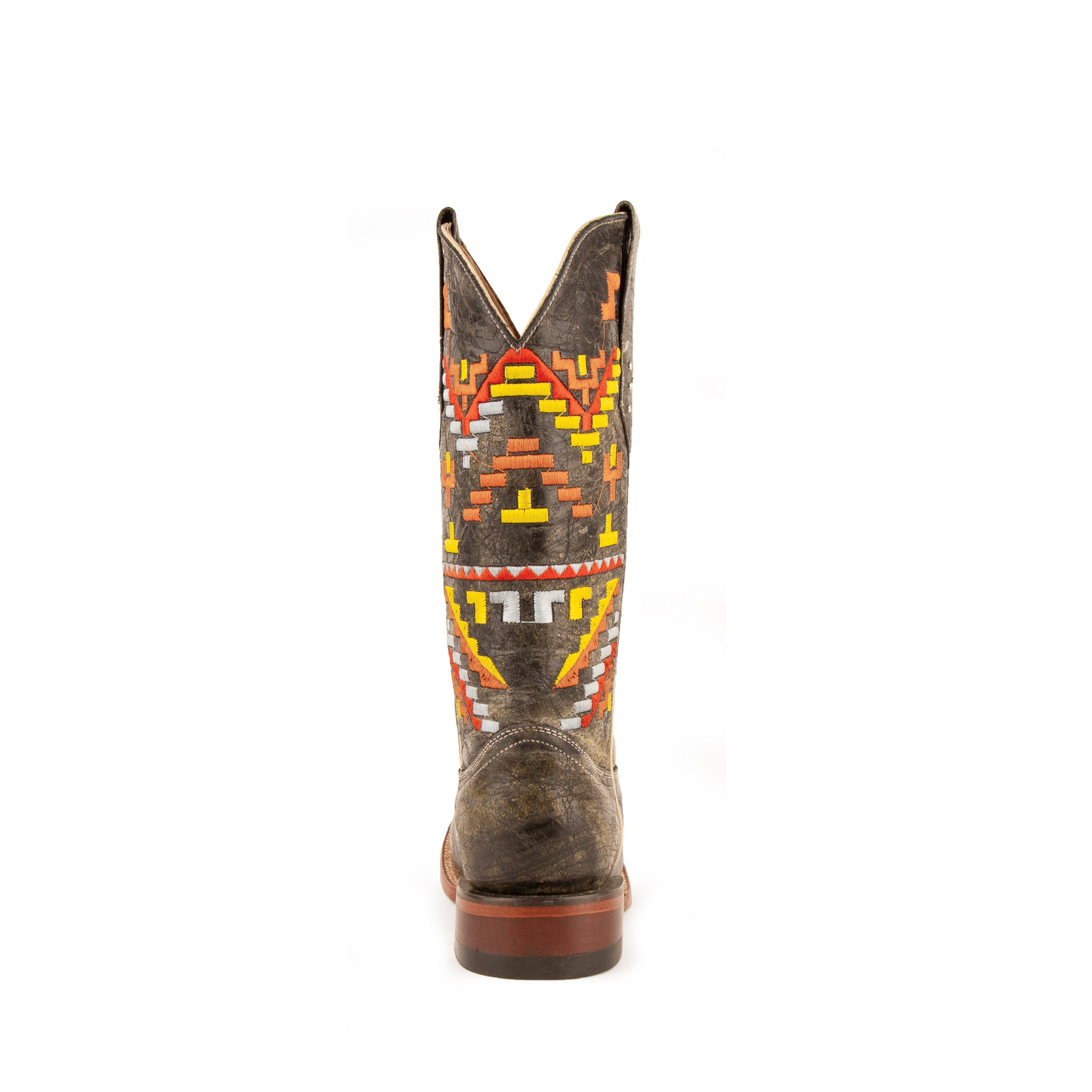 Ladies Aztec Cowgirl Teal S-Toe