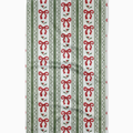 Christmas Bow Stripe Tea Towel