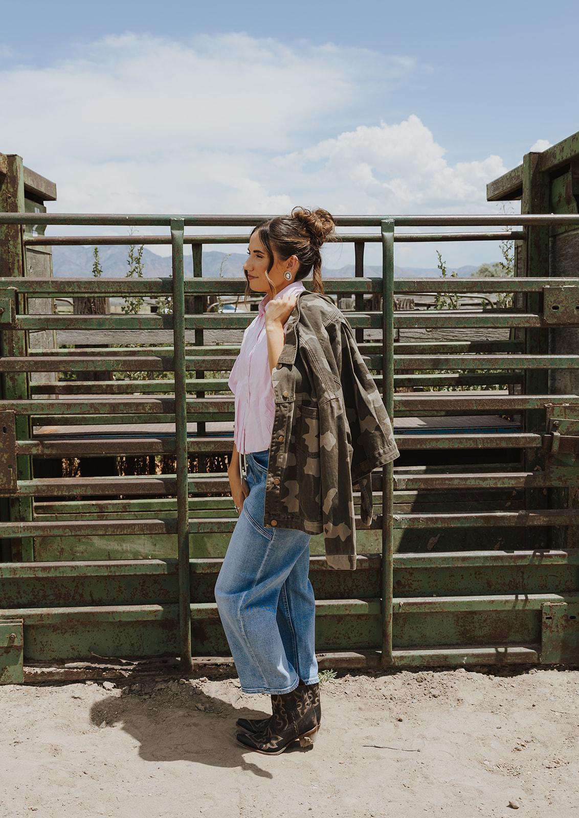 Camo Printed Regular Jacket