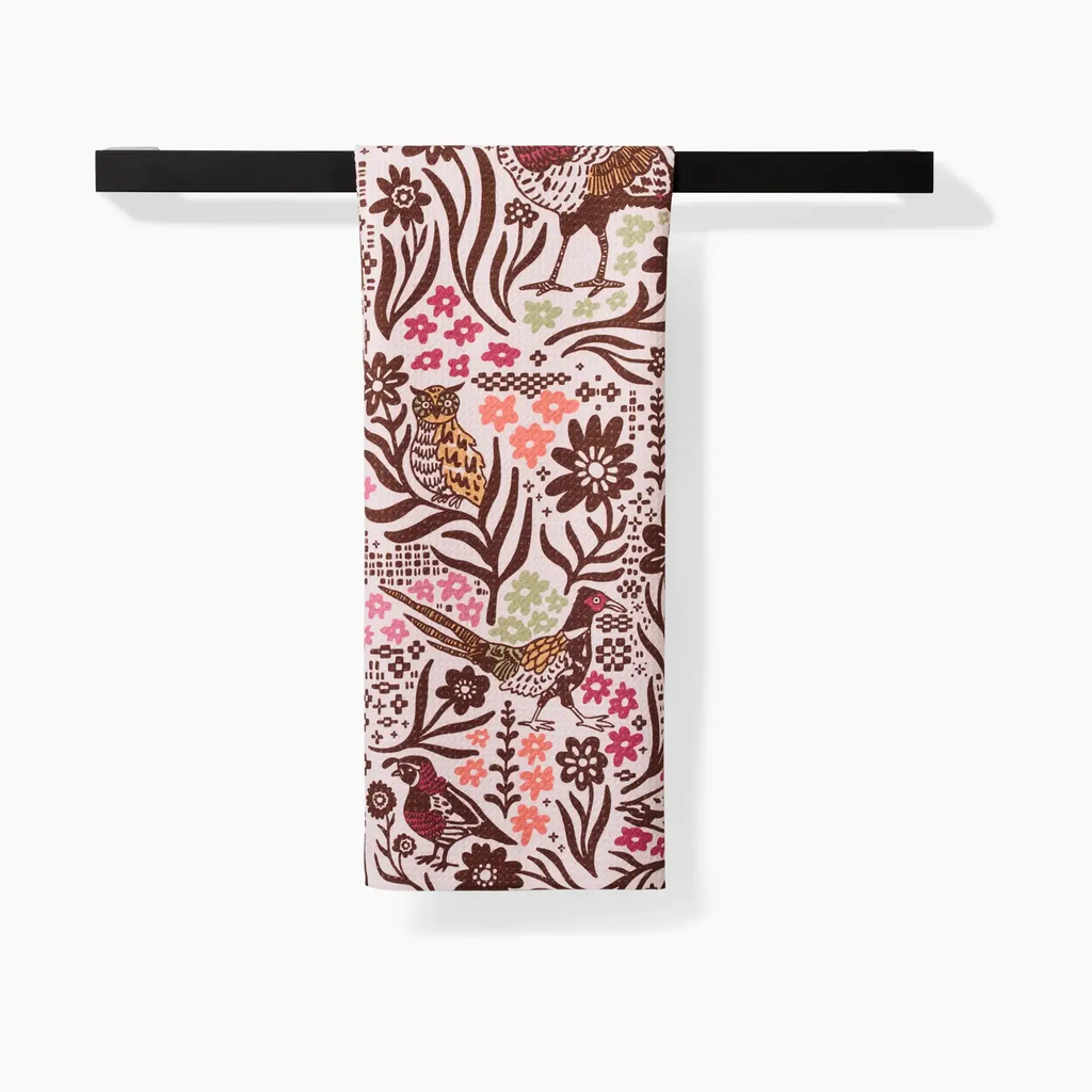 Fall Fowl Tea Towel