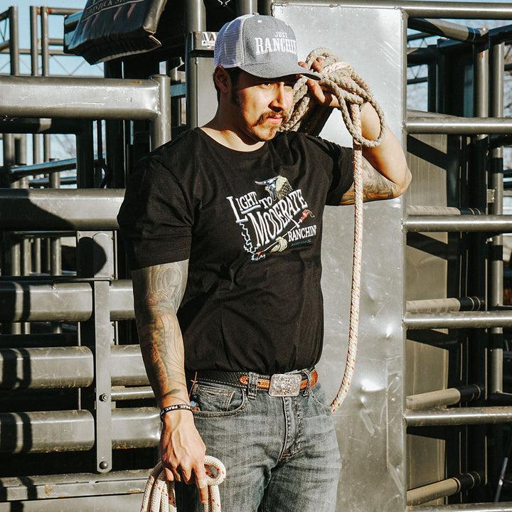 LIGHT TO MODERATE RANCHIN T SHIRT