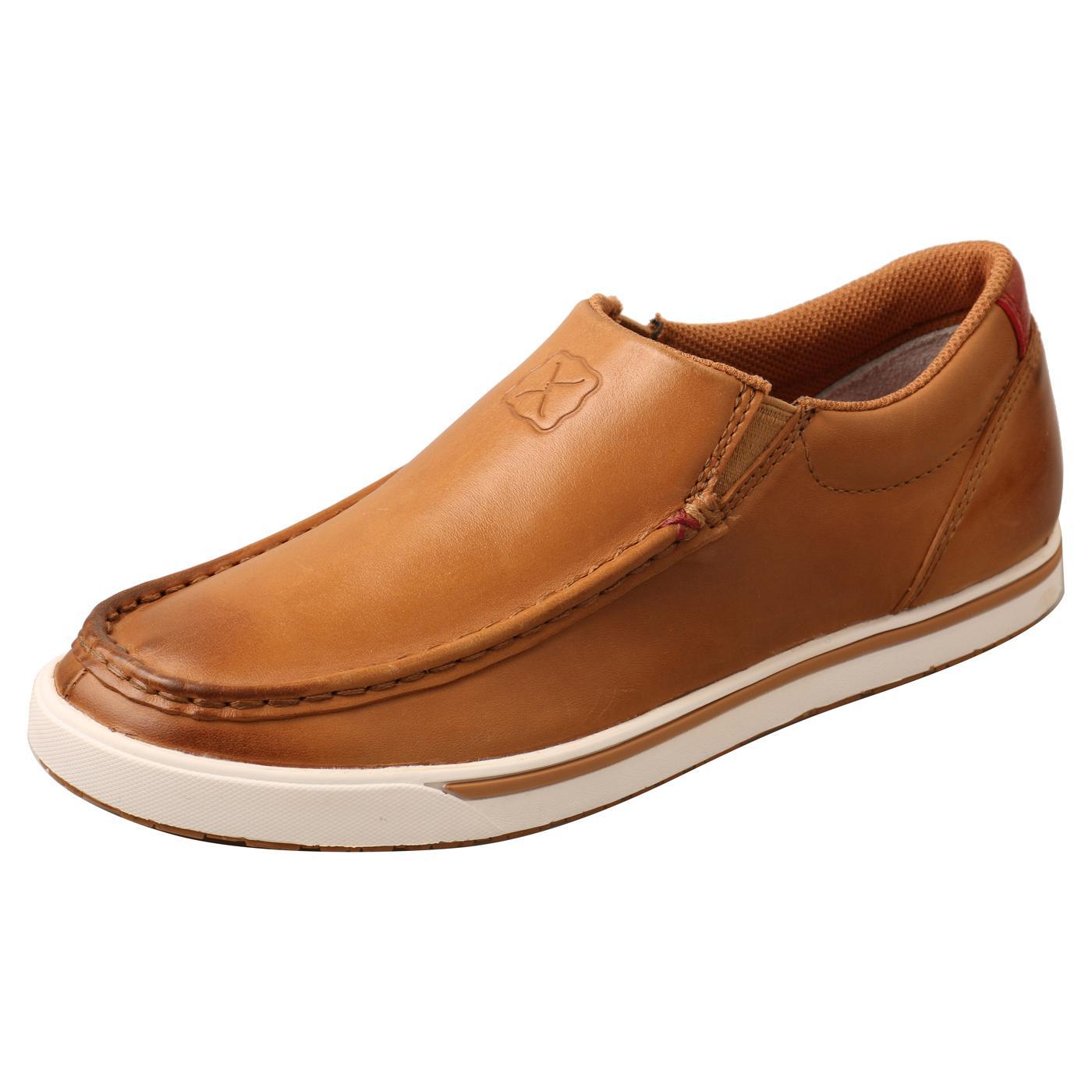 WOMEN'S TWISTED X SLIP-ON KICKS - TAN WCA0048