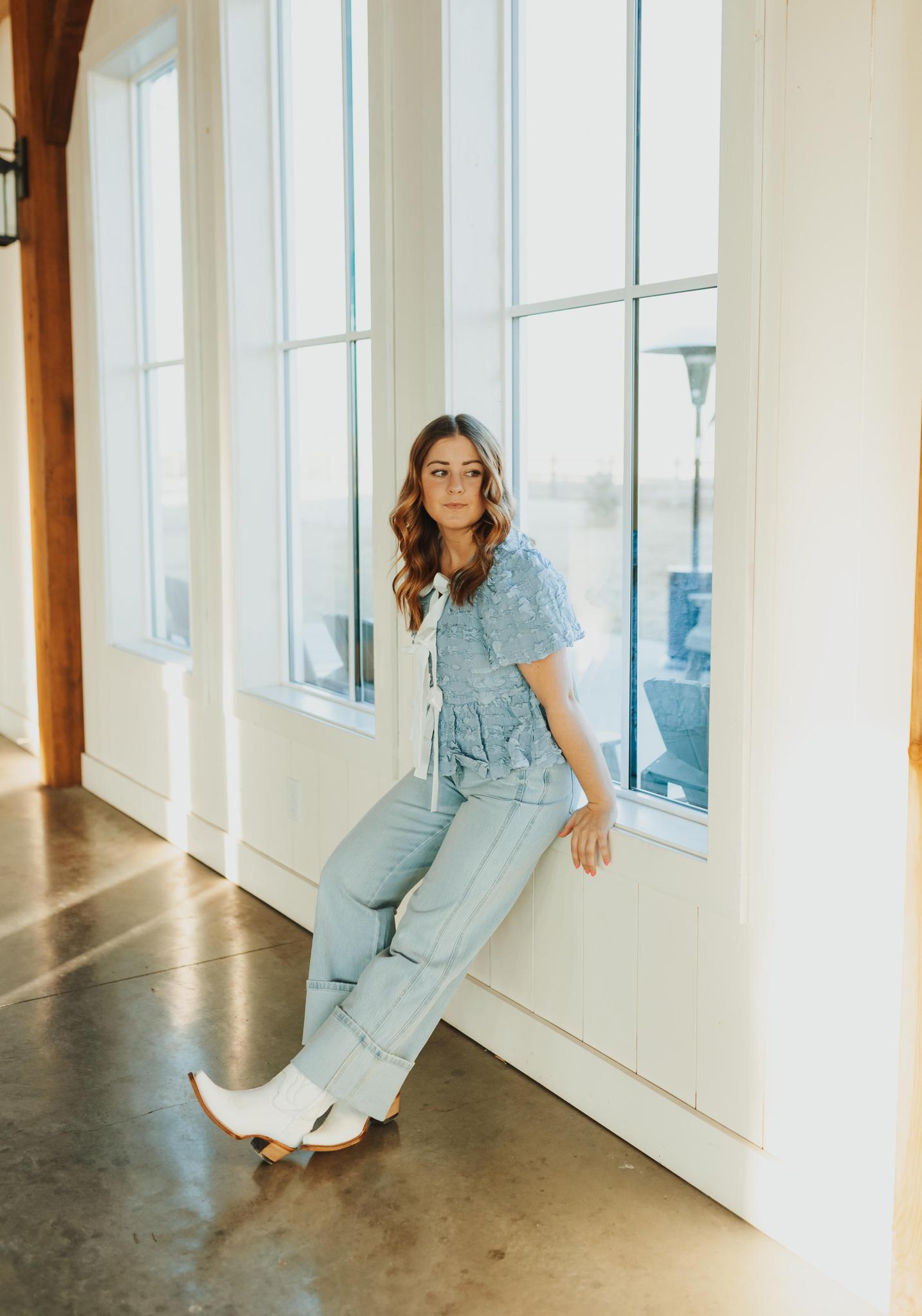 Super High Rise Baggy Wide Leg Jeans | Streamlined