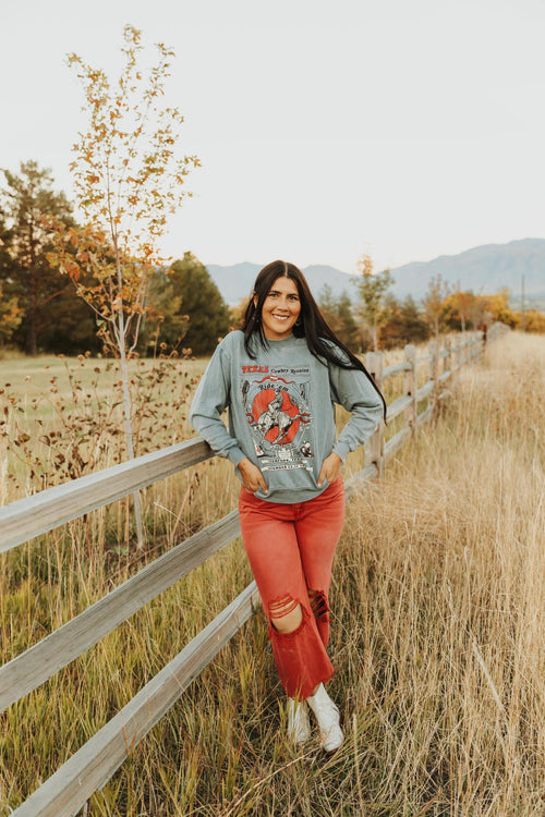 90'S VINTAGE CROP FLARE - BOSSA NOVA
